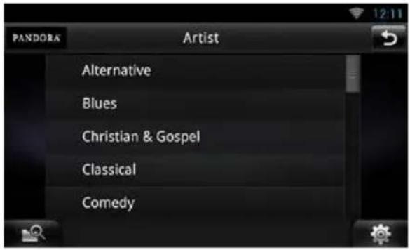 KENWOOD DNN991HD - n de liste des genres - 1