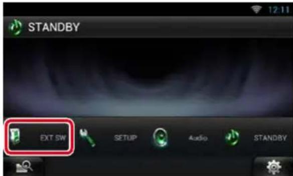 STANDBY EXT SW SETUP Audio STANDBY