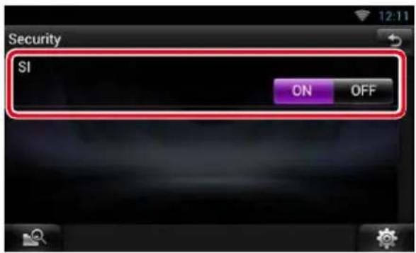 KENWOOD DNN991HD - Touchez [ON] ou [OFF] de [SI]. - 1