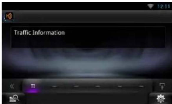 KENWOOD DNN991HD - Lorsqu'un bulletin d'info- trafic est reçu - 1