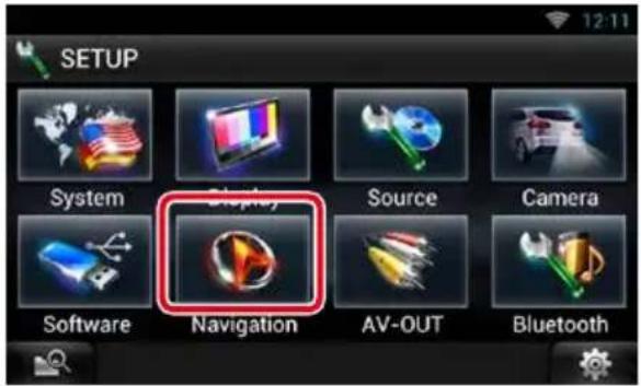 KENWOOD DNN991HD - Configuration de la navigation - 1