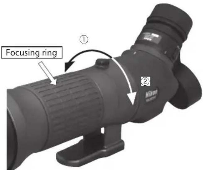 NIKON Fieldscope EDG VR - Focusing - 1