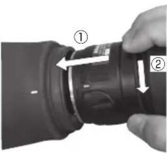 NIKON Fieldscope EDG VR - Colocación - 1