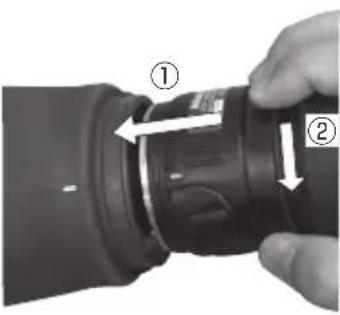 NIKON Fieldscope EDG VR - 取り付け - 1