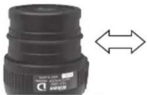 NIKON Fieldscope EDG VR - Пригодность окуляров - 2