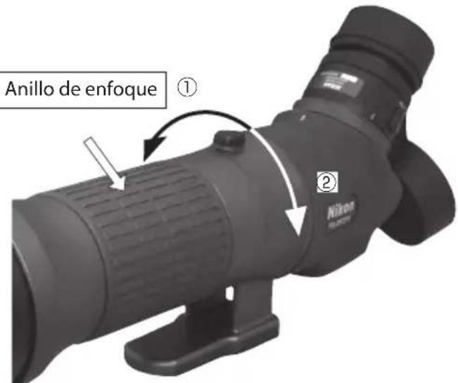 NIKON Fieldscope EDG VR - Enfoque - 1