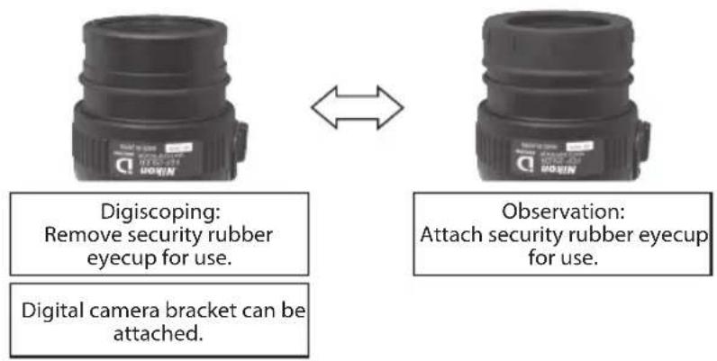 NIKON Fieldscope EDG VR - Suitability of eyepieces - 14