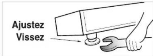 LG D1462CF - Préparation du lave-vaisselle pour l'installation - 1