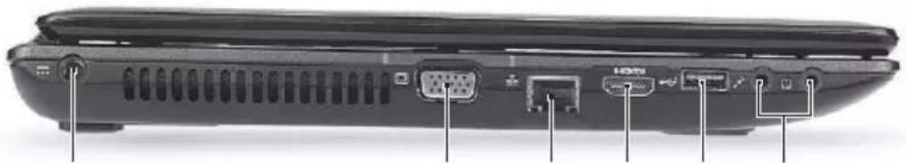 ACER Aspire 8930 - Vista esquerda - 1