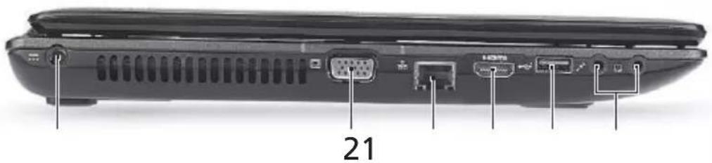ACER Aspire 8930 - Tampak kiri - 1