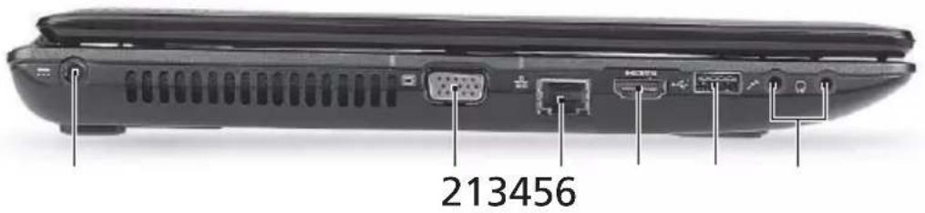 ACER Aspire 8930 - 왼쪽 모습 - 1
