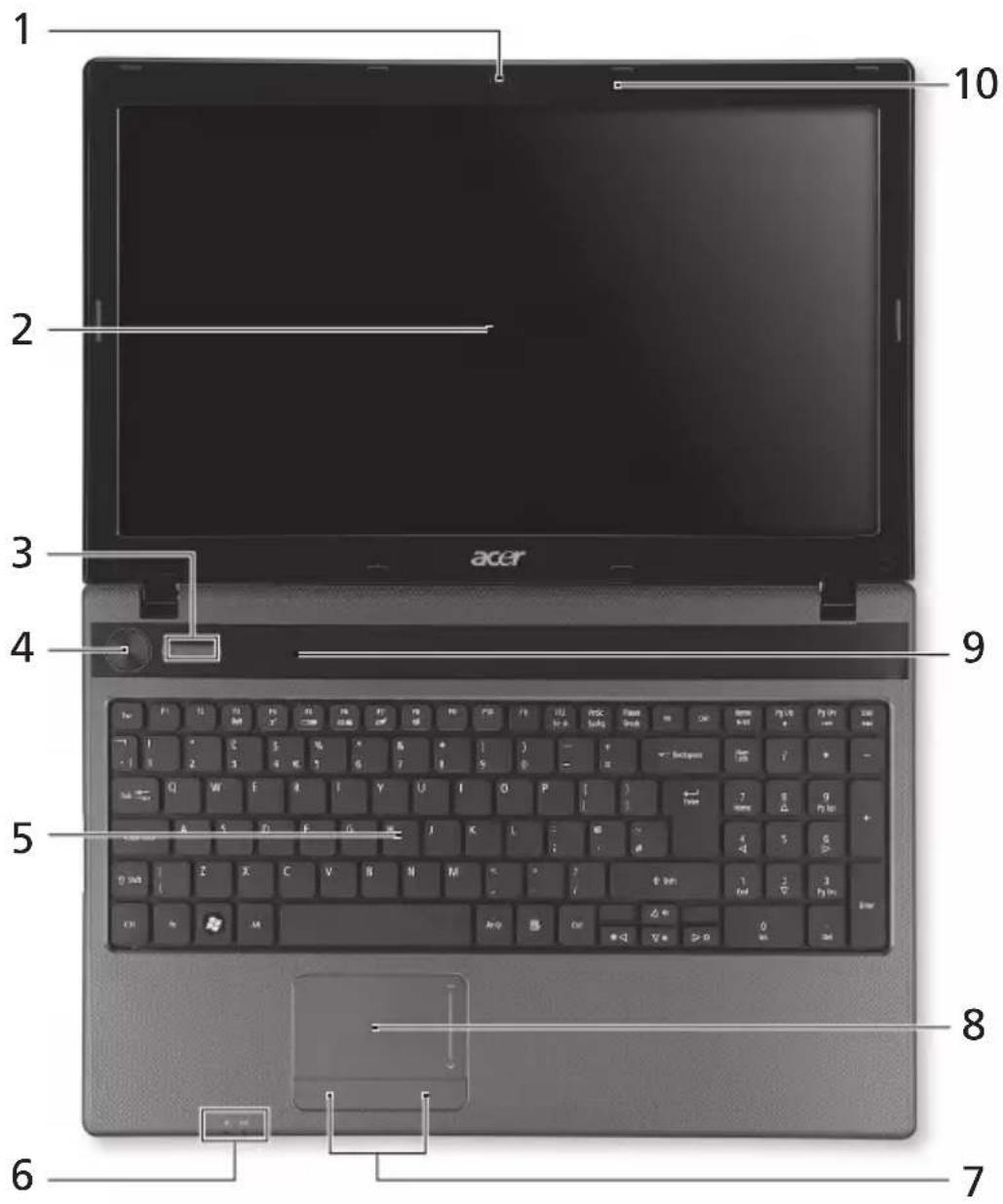 ACER Aspire 8930 - Your Acer notebook tour - 1
