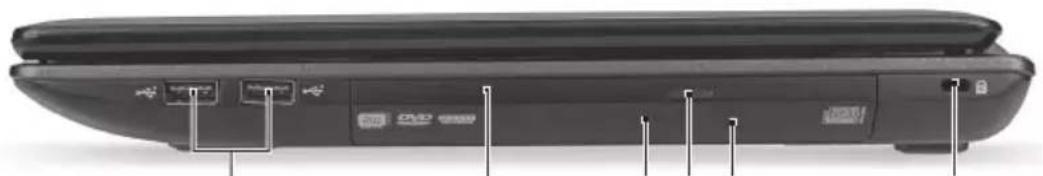 ACER Aspire 8930 - 오른쪽 모습 - 1
