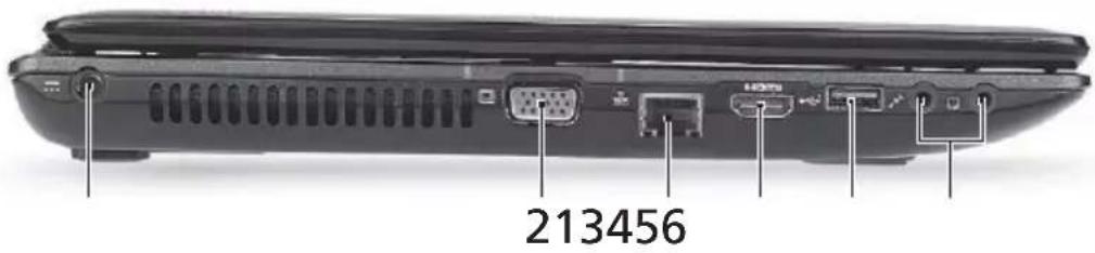 ACER Aspire 8930 - 左视图 - 1