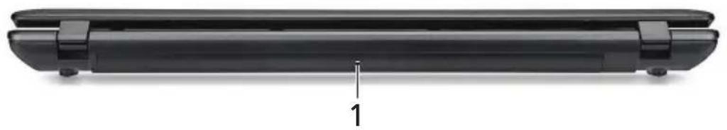 ACER Aspire 8930 - Vista posteriore - 1