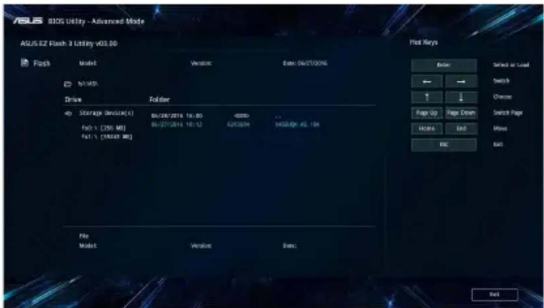 ASUS X509 - Pour mettre à jour le BIOS : - 3