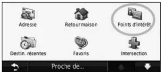 KENWOOD DNX7020EX - Recherche d'un restaurant - 2