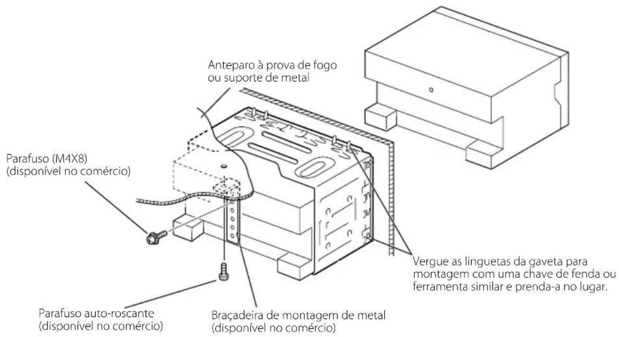 KENWOOD DNX8022BT - Conexão do conector ISO - 5