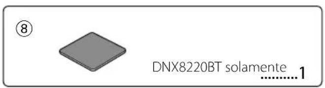 KENWOOD DNX8022BT - Rimozione dell'unità - 12