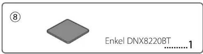 KENWOOD DNX8022BT - Ausbau des Geräts - 12