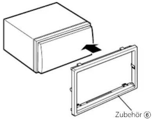 KENWOOD DNX8022BT - Anbringung des Schließblechs - 1