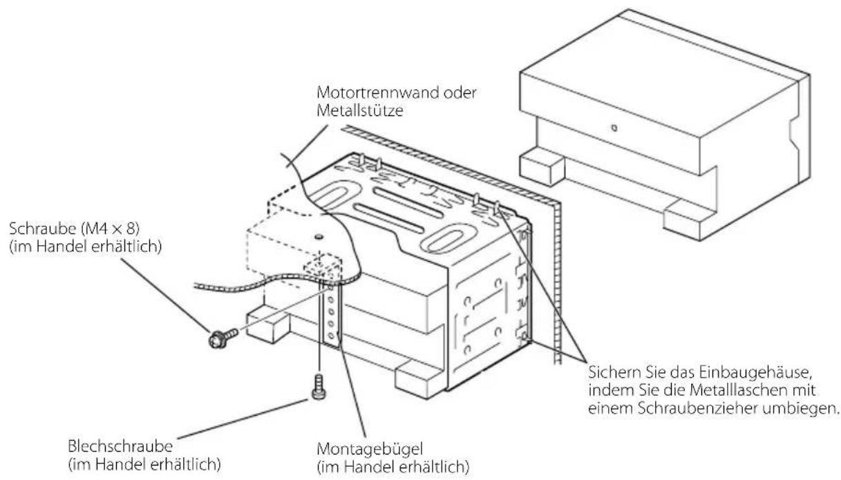 KENWOOD DNX8022BT - Anschluss des ISO-Steckers - 5