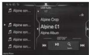 ALPINE X803DU - Basculement de l'écran des sources sur un écran spécifique - 7