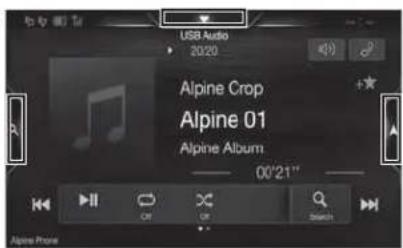 ALPINE X803DU - Basculement de l'écran des sources sur un écran spécifique - 6
