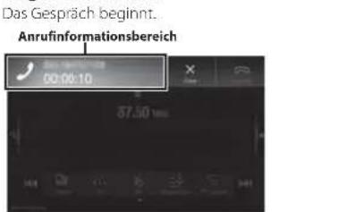 ALPINE X803DU - Berühren Sie den Mitteilungsbildschirm für eingehende Anrufe. - 1