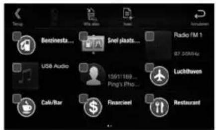 ALPINE X702F - Items registreren - 1