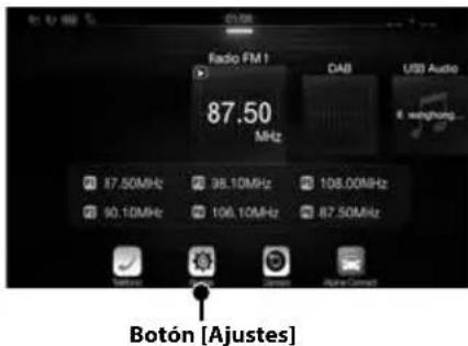 ALPINE X702F - Cómo conectar un dispositivo compatible con Bluetooth (emparejamento) - 1