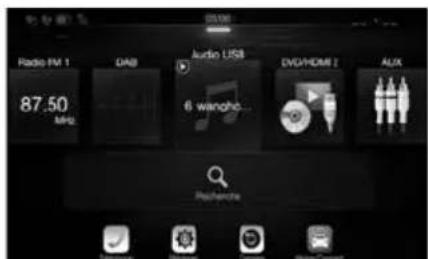 ALPINE X702F - ran Menu - 1
