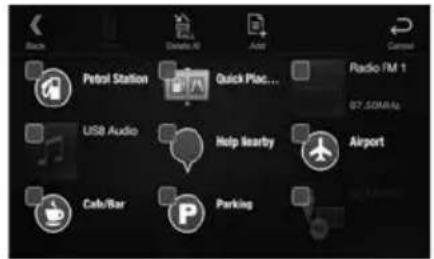 ALPINE X702F - Registering Items - 1
