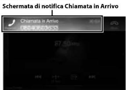 ALPINE X702F - Risposta a una chiamata - 1