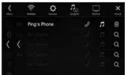 ALPINE X702F - Connessione di un dispositivo compatible con Bluetooth (accoppiamento) - 3