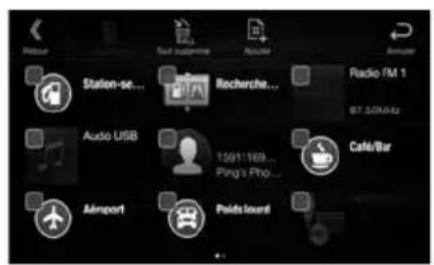 ALPINE X702F - Appuyez sur la touche [] (Editor). - 1