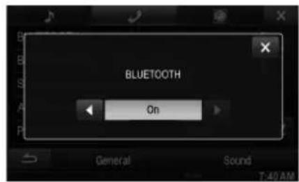 ALPINE X800DU - How to connect to a BLUETOOTH compatible device (Pairing) - 2