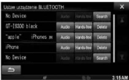 ALPINE X800DU - Jak podłuczyc zgodne urzadzenia BLUETOOTH (Parowanie) - 5