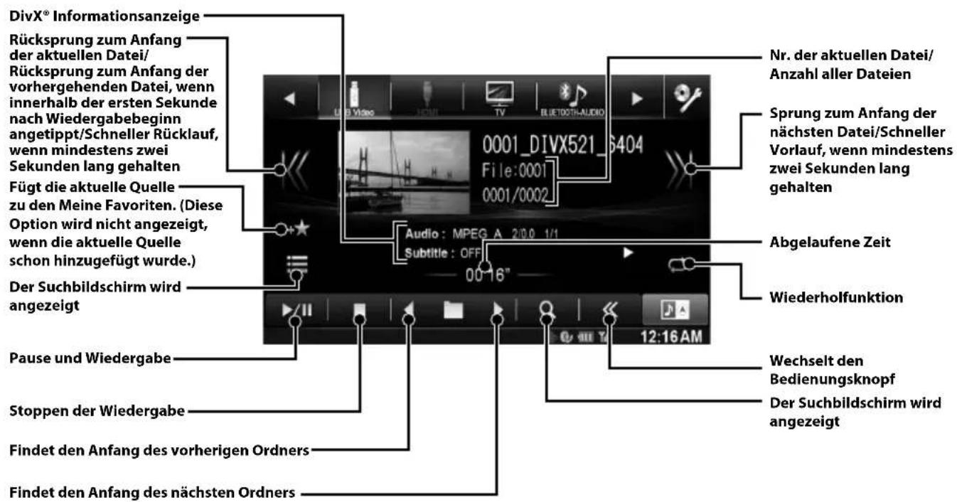 ALPINE X800DU - Video-Modus - 1