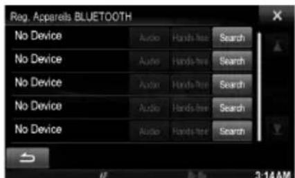 ALPINE X800DU - Comment connecter un apparéil compatible BLUETOOTH (jumelage) - 4