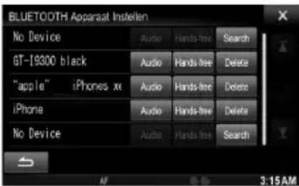 ALPINE X800DU - Hoe sluit u een BLUETOOTH- compatibel toestel aan (pairing) - 5
