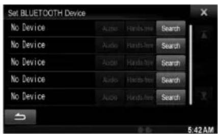 ALPINE X800DU - How to connect to a BLUETOOTH compatible device (Pairing) - 4