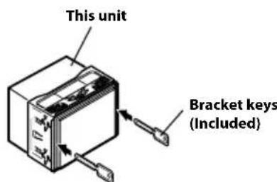 ALPINE X800DU - Mounting the Microphone. - 2