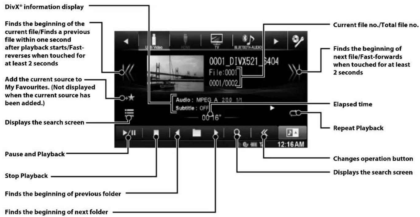 ALPINE X800DU - Video mode - 1