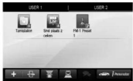 ALPINE X800DU - Raak een geregisteerd BLUETOOTH-appearaat aan en raak verwolgens [OK] aan. - 1