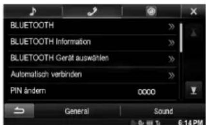 ALPINE X800DU - Herstellen der Verbindung zu einem BLUETOOTH-kompatiblen Gerät (Pairing) - 3