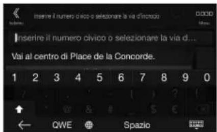 ALPINE X801DCU - Impostazione di una destinazione - 4