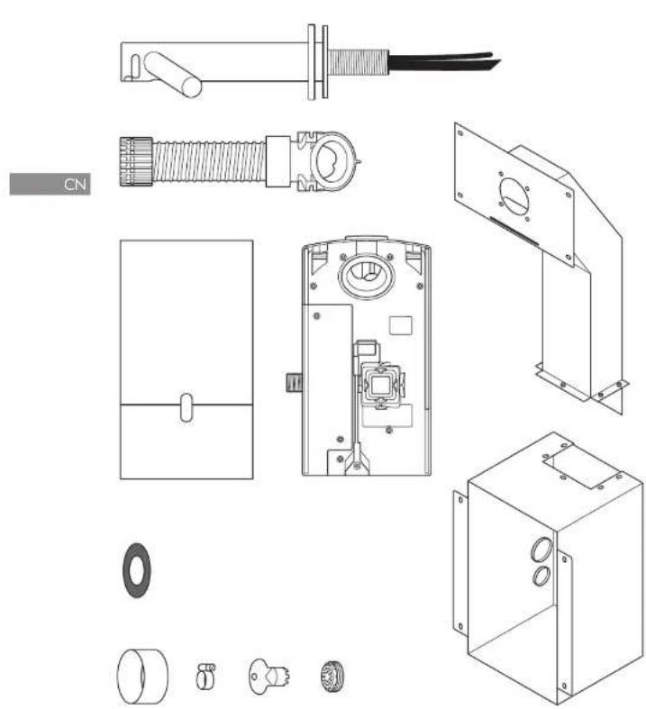 DYSON Airblade Wash+Dry WD06 - 包装盒内容 - 1