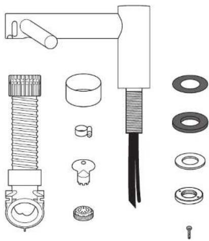 DYSON Airblade Wash+Dry WD04 - 同梱の付属品 - 1