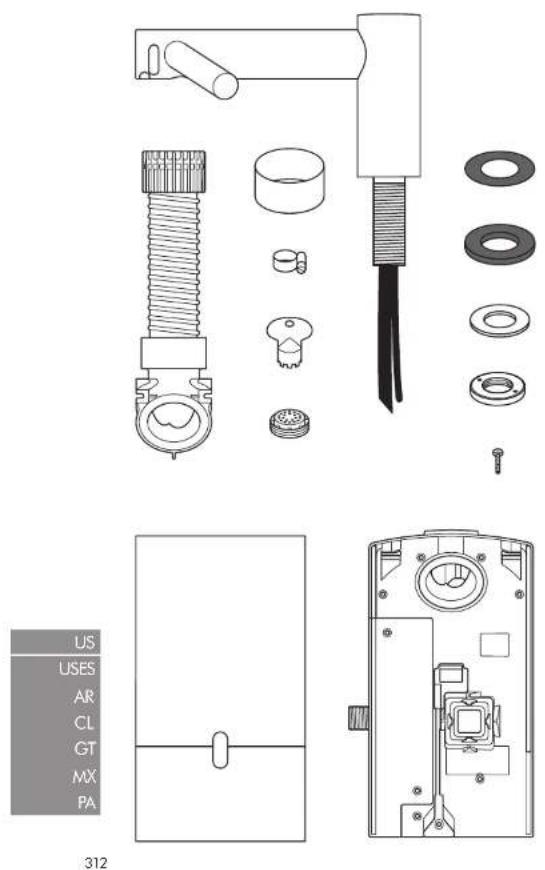 DYSON Airblade Wash+Dry WD04 - ADVERTENCIA - 1